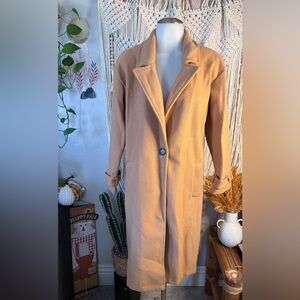 Haute Monde Tan Trench Coat